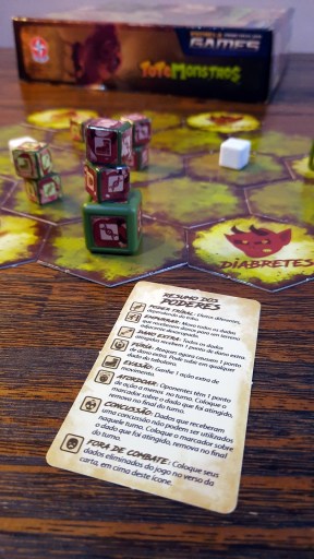 Jogo de tabuleiro ToteMonstros