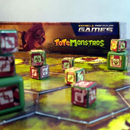 Jogo de tabuleiro ToteMonstros