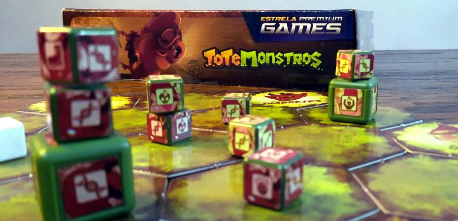 Jogo de tabuleiro ToteMonstros