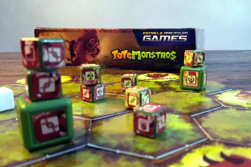 Jogo de tabuleiro ToteMonstros
