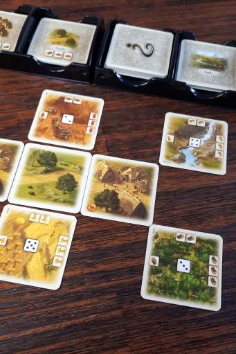 Jogo de tabuleiro CATAN o Duelo