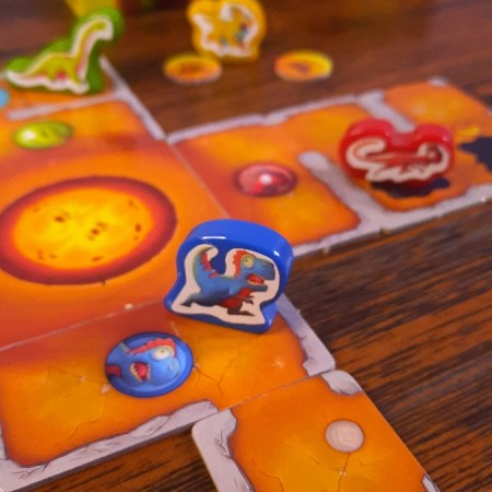 Jogo de tabuleiro Dino Escape