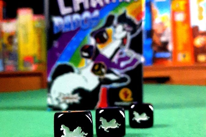 Jogo de tabuleiro Lhama Dados