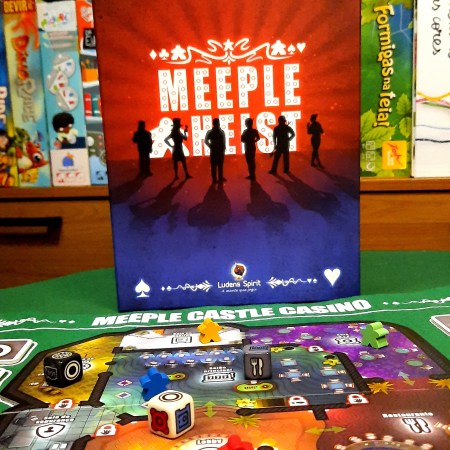 Jogo de tabuleiro Meeple Heist