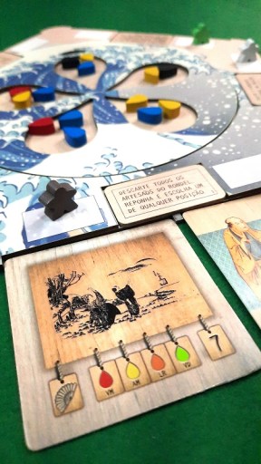 Jogo de tabuleiro Hokusai