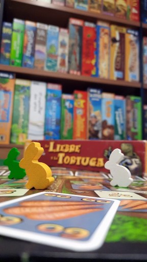 Jogo de tabuleiro A Lebre e a Tartaruga