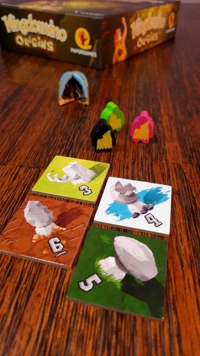 Jogo de tabuleiro Kingdomino Origins