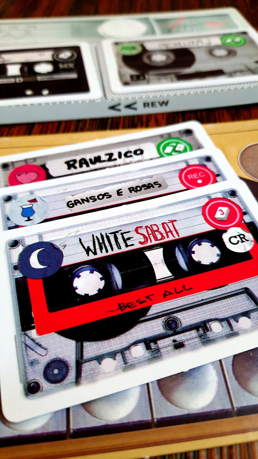 Jogo de tabuleiro Mixtapes