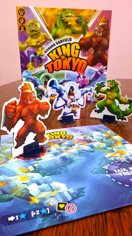 Jogo de tabuleiro King of Tokyo