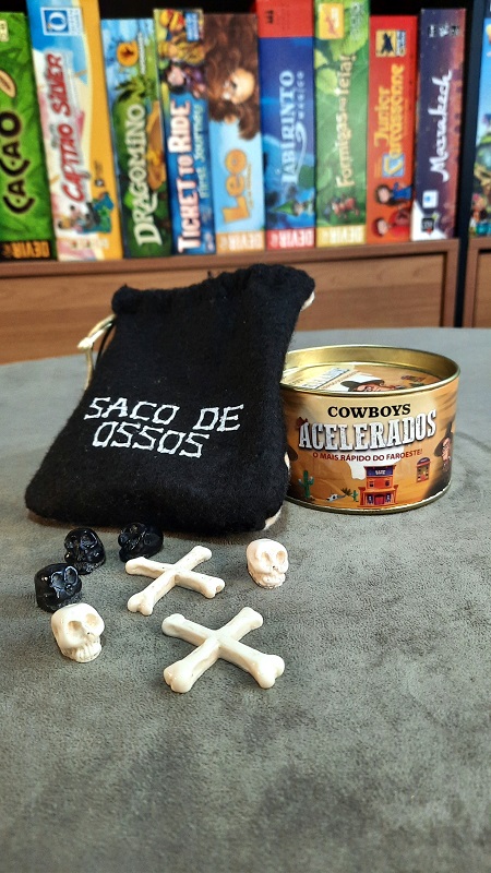 Jogos Cowboys Acelerados e Saco de Ossos