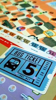 Jogo de tabuleiro Get on Board