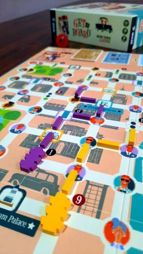 Jogo de tabuleiro Get on Board