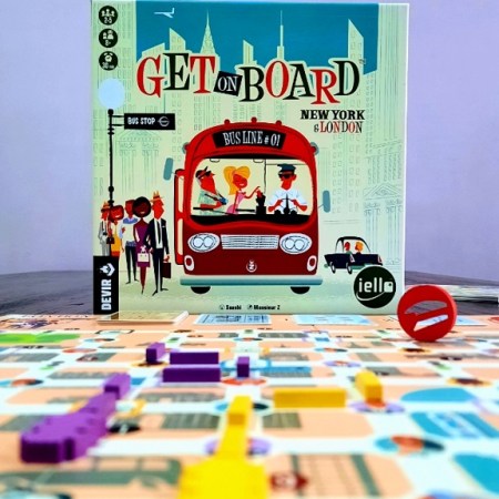 Jogo de tabuleiro Get on Board
