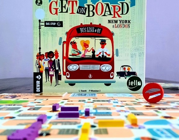 Jogo de tabuleiro Get on Board