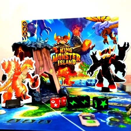 Jogo de tabuleiro King of Monster Island