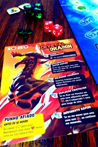 Jogo de tabuleiro King of Monster Island