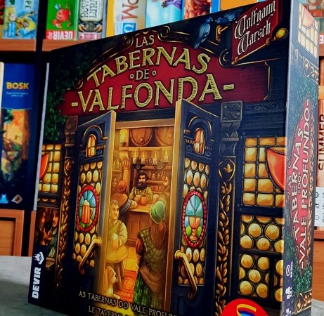Jogo de tabuleiro Tavernas do Vale Profundo
