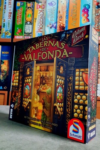 Jogo de tabuleiro Tavernas do Vale Profundo