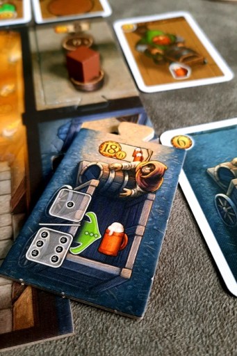 Jogo de tabuleiro Tavernas do Vale Profundo