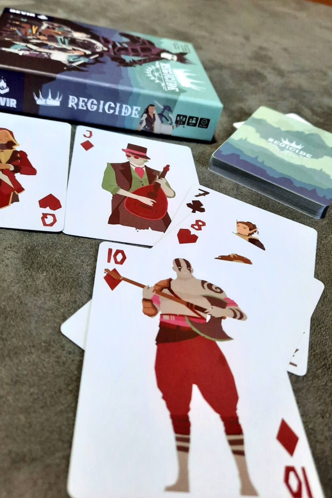 Jogo de cartas Regicide