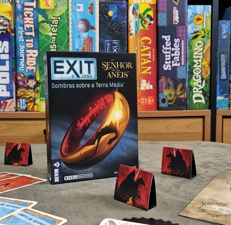 Jogo de tabuleiro EXIT Senhor dos Anéis