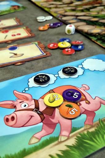 Jogo de tabuleiro Quacks & Co Junior