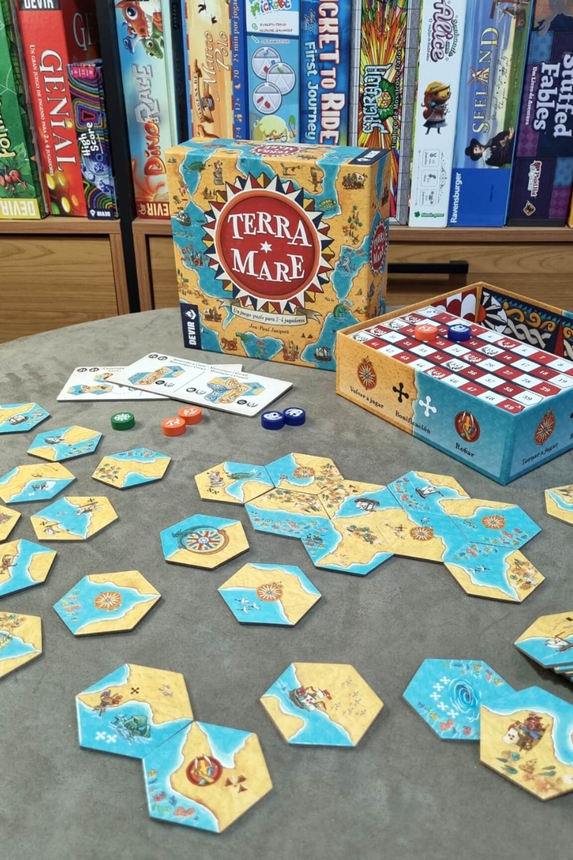 Jogo de tabuleiro Terra Mare